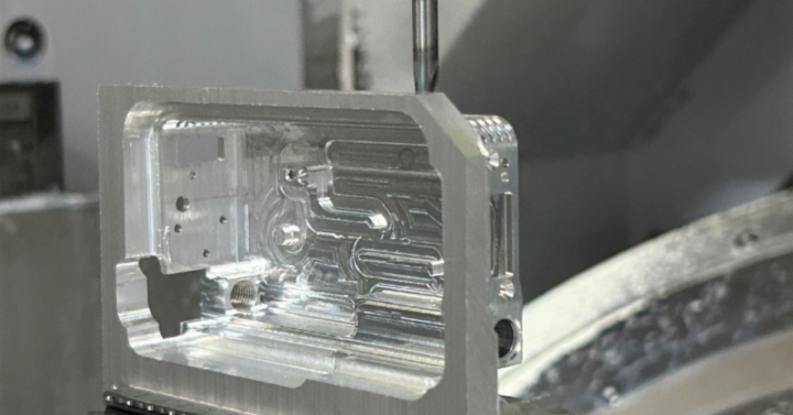 Achieving Precision with Laser Housing with 1.0 mm Thin Wall Machining and M2 Thread Milling